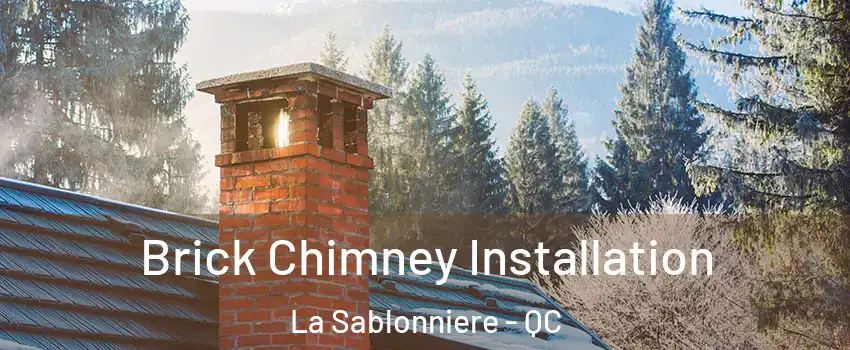  Brick Chimney Installation La Sablonniere - QC