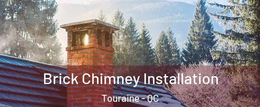  Brick Chimney Installation Touraine - QC