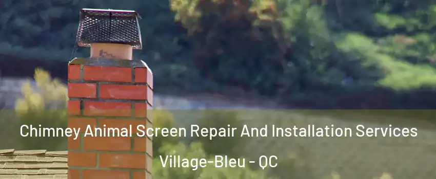  Chimney Animal Screen Repair And Installation Services Village-Bleu - QC
