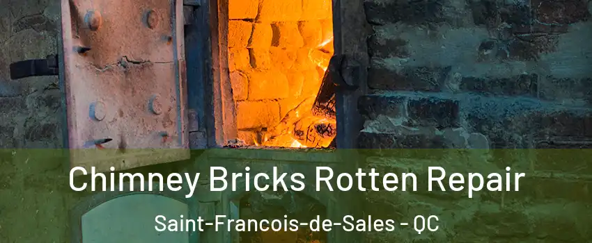  Chimney Bricks Rotten Repair Saint-Francois-de-Sales - QC