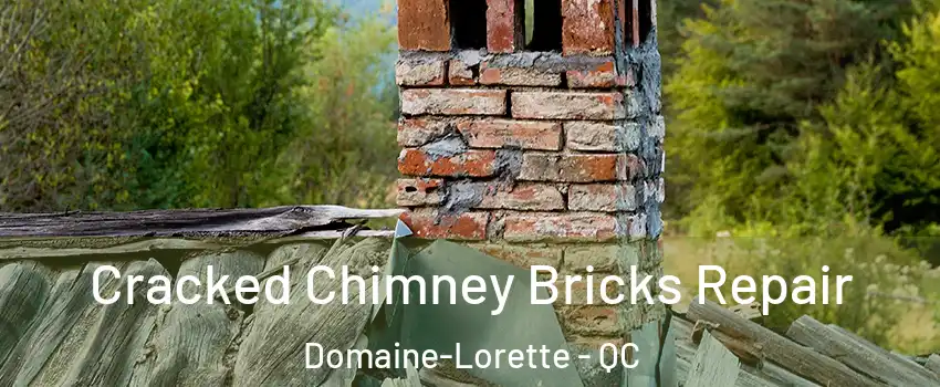  Cracked Chimney Bricks Repair Domaine-Lorette - QC