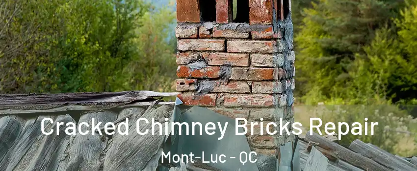  Cracked Chimney Bricks Repair Mont-Luc - QC