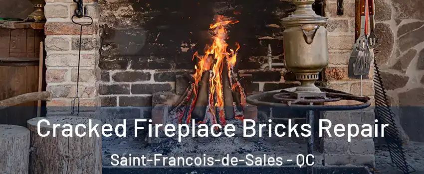 Cracked Fireplace Bricks Repair Saint-Francois-de-Sales - QC