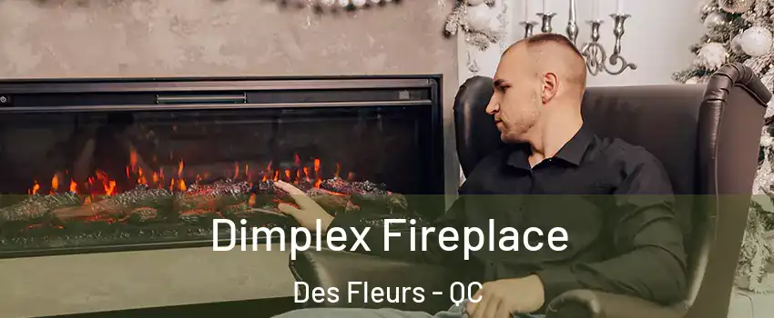  Dimplex Fireplace Des Fleurs - QC