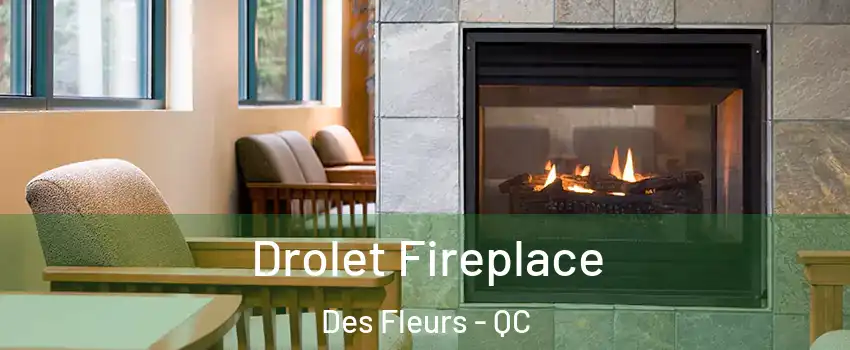 Drolet Fireplace Des Fleurs - QC