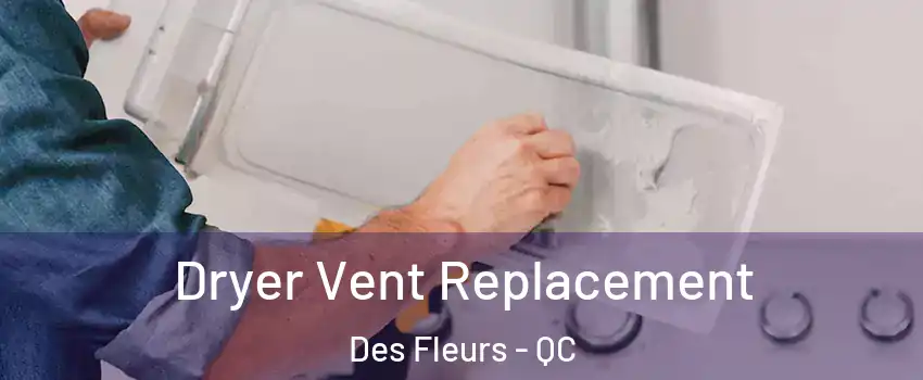  Dryer Vent Replacement Des Fleurs - QC