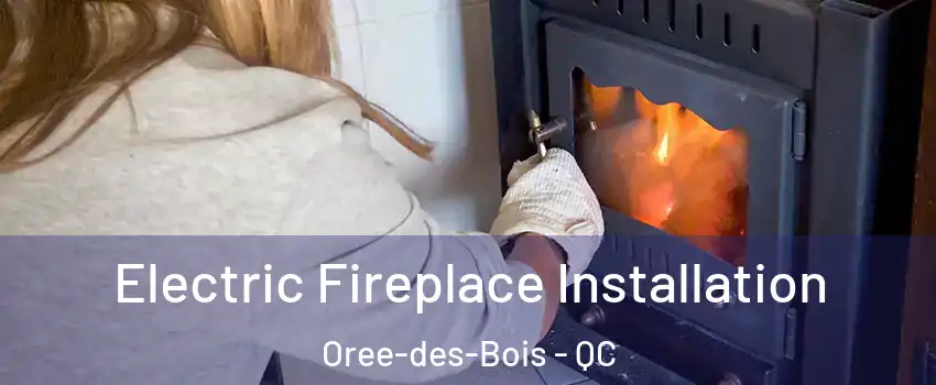  Electric Fireplace Installation Oree-des-Bois - QC