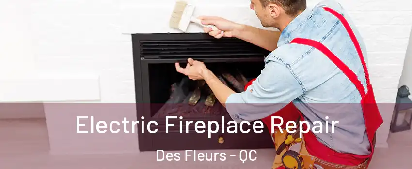  Electric Fireplace Repair Des Fleurs - QC