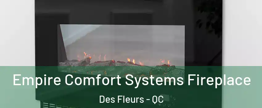 Empire Comfort Systems Fireplace Des Fleurs - QC