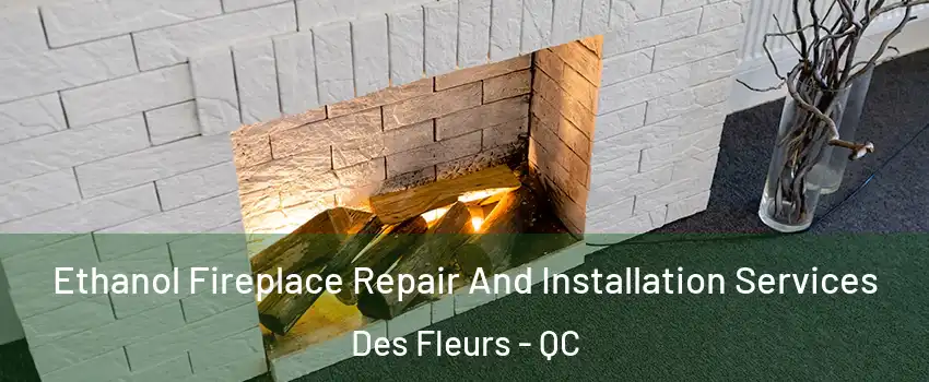  Ethanol Fireplace Repair And Installation Services Des Fleurs - QC
