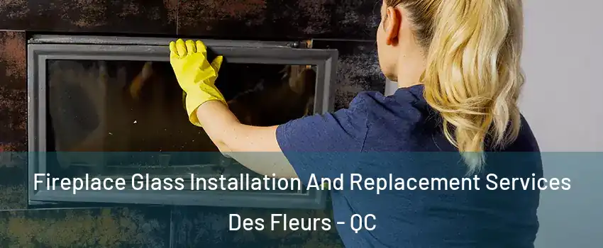  Fireplace Glass Installation And Replacement Services Des Fleurs - QC