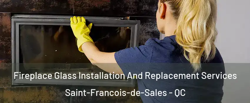  Fireplace Glass Installation And Replacement Services Saint-Francois-de-Sales - QC