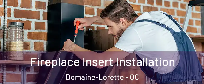  Fireplace Insert Installation Domaine-Lorette - QC