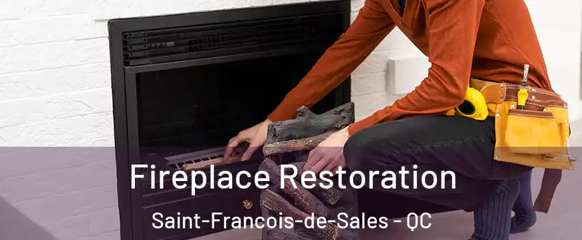  Fireplace Restoration Saint-Francois-de-Sales - QC
