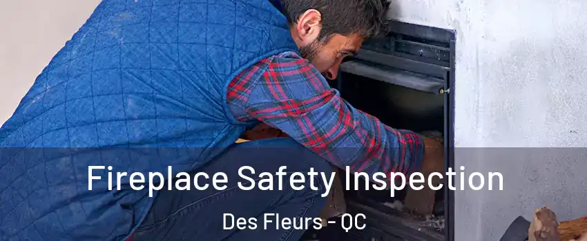 Fireplace Safety Inspection Des Fleurs - QC