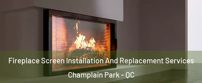 Fireplace Screen Installation And Replacement Services Champlain Park - QC