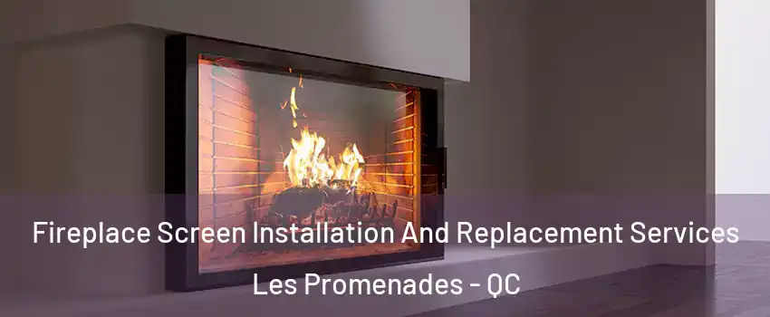 Fireplace Screen Installation And Replacement Services Les Promenades - QC
