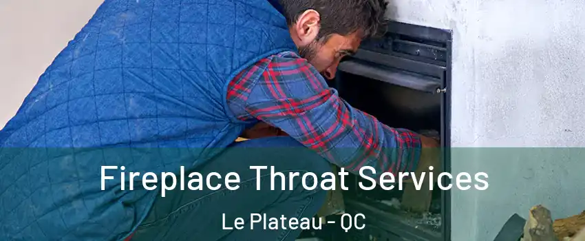  Fireplace Throat Services Le Plateau - QC