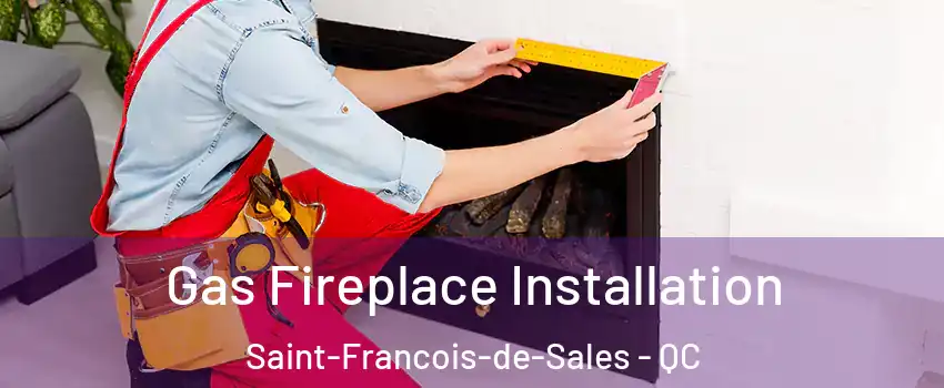  Gas Fireplace Installation Saint-Francois-de-Sales - QC