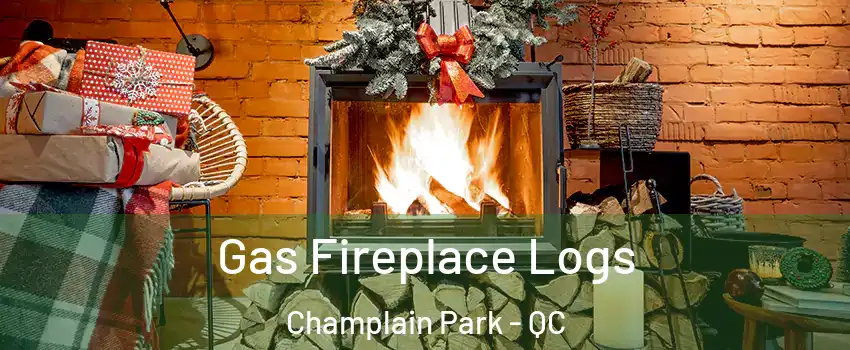  Gas Fireplace Logs Champlain Park - QC