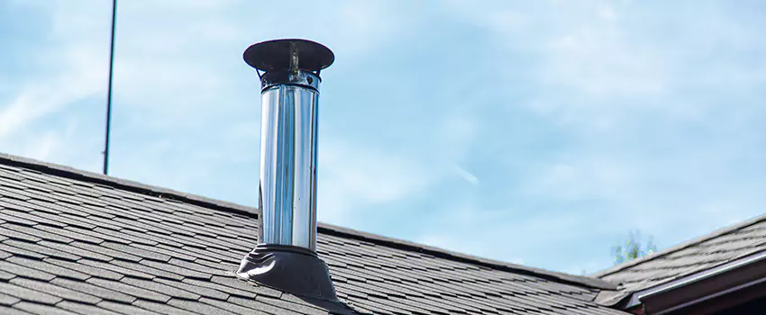 Outdoor Metal Chimney Installation in Hull, Quebec
