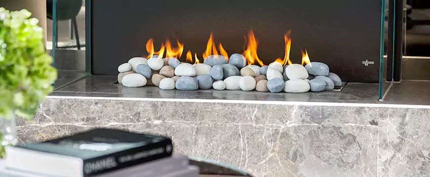 Double-Height Fireplace Design Refurbishment in Hull, Quebec