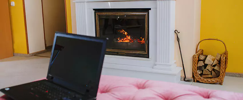 Valor Outdoor Gas Fireplace in Hull, Quebec