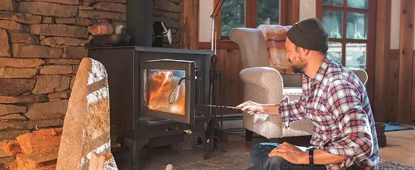 Wood Stove Stone Chimneys Installation Services in Parc-Champlain, QC