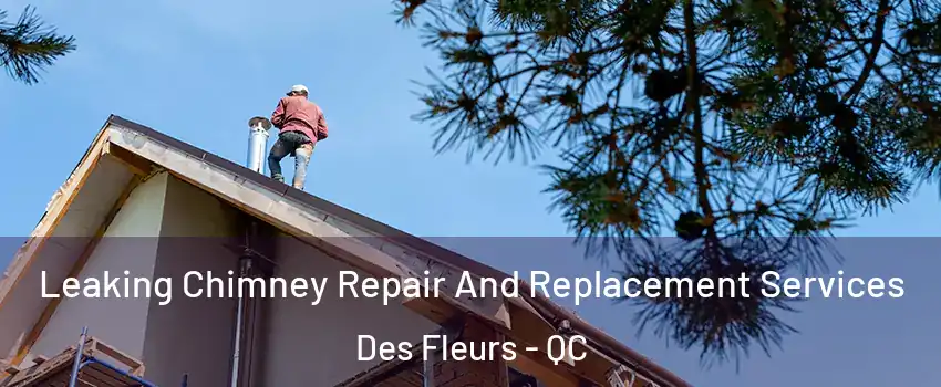  Leaking Chimney Repair And Replacement Services Des Fleurs - QC