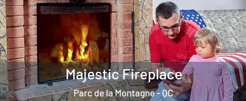  Majestic Fireplace Parc de la Montagne - QC