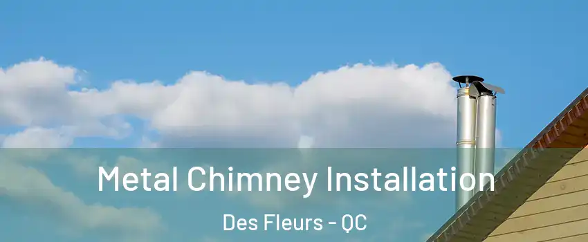  Metal Chimney Installation Des Fleurs - QC