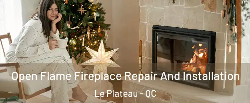  Open Flame Fireplace Repair And Installation Le Plateau - QC