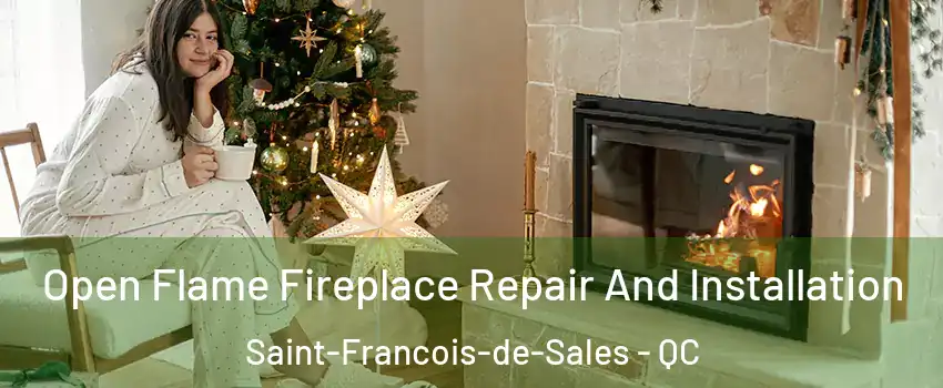  Open Flame Fireplace Repair And Installation Saint-Francois-de-Sales - QC
