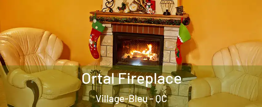 Ortal Fireplace Village-Bleu - QC