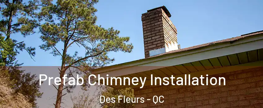  Prefab Chimney Installation Des Fleurs - QC