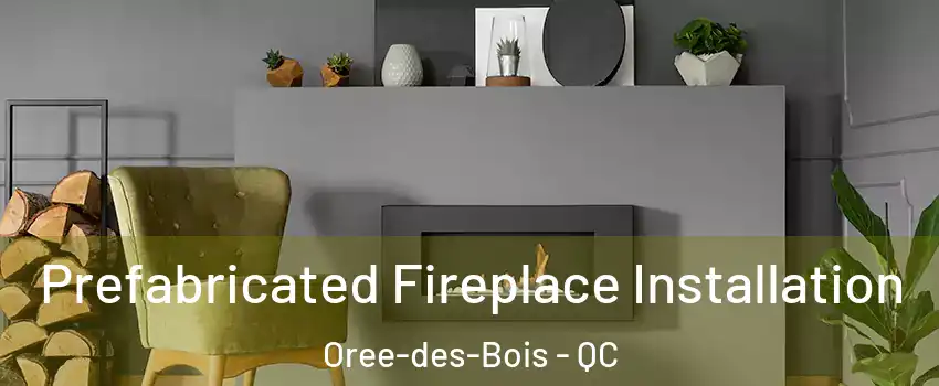  Prefabricated Fireplace Installation Oree-des-Bois - QC