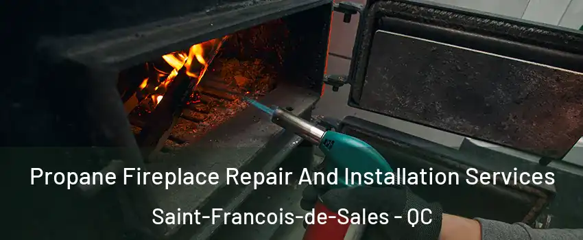 Propane Fireplace Repair And Installation Services Saint-Francois-de-Sales - QC