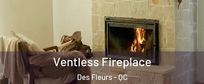  Ventless Fireplace Des Fleurs - QC